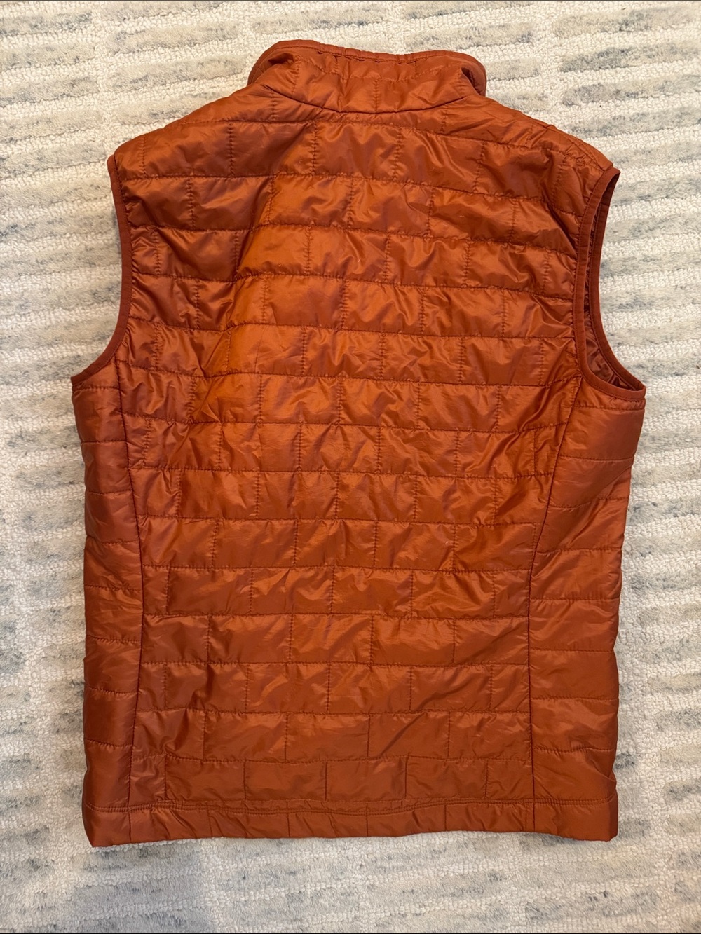 Patagonia Orange Puffer Vest - Picture 3 of 4